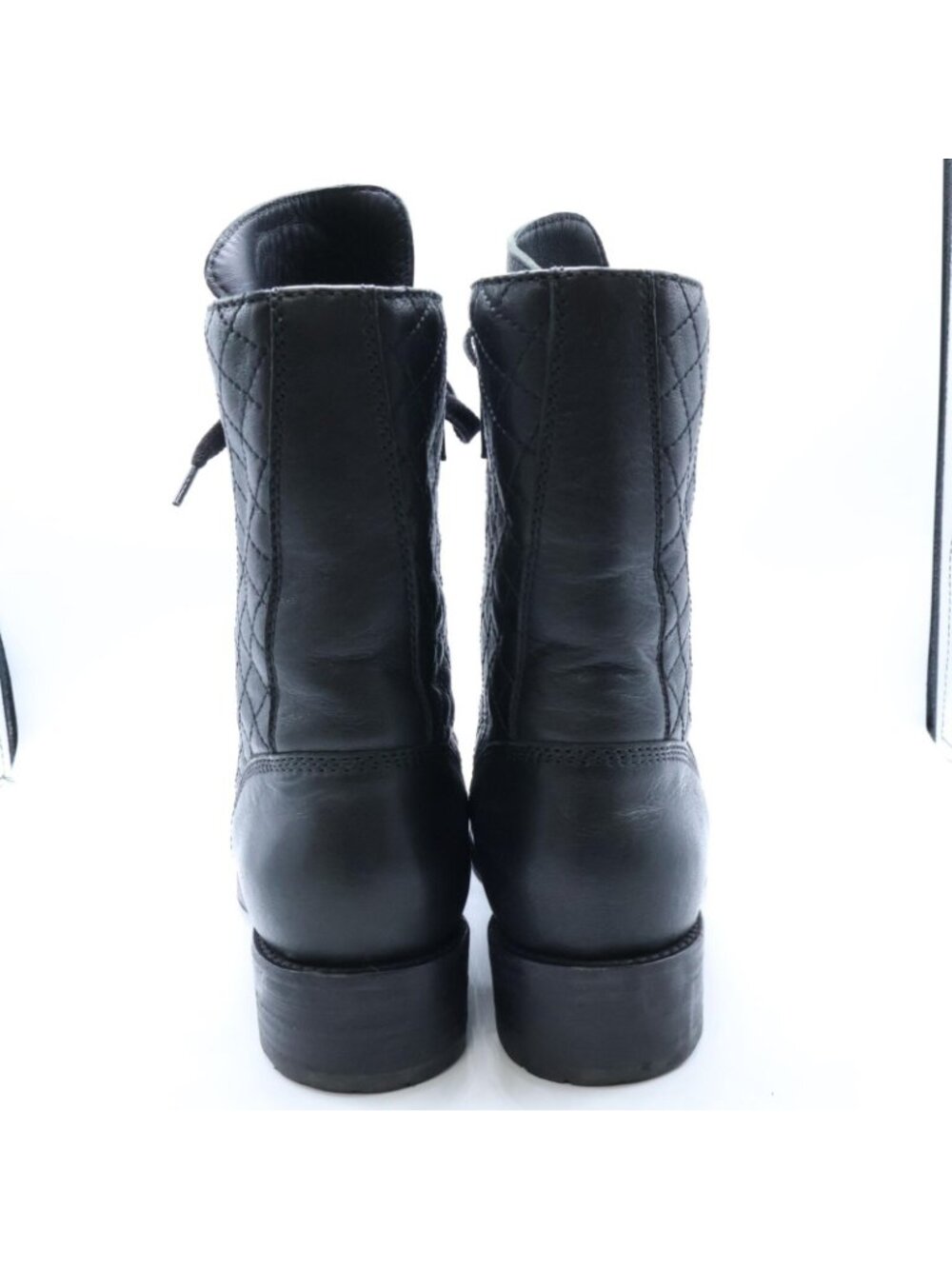 Chanel CC Logo Quilted Zip Boot - Picture 3 of 10